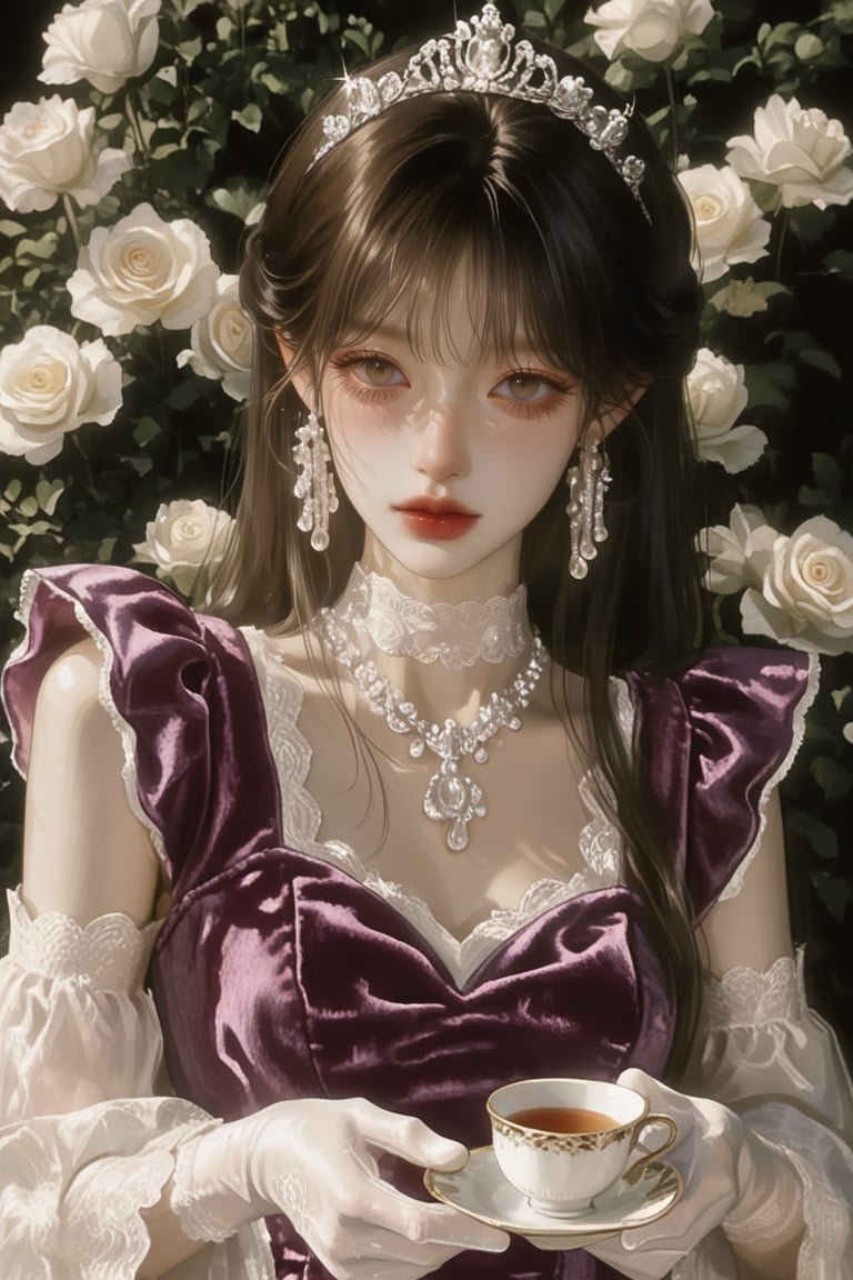 (Highly refined art style) 1female,  solo,  semi realistic young woman by Aily on Tensor.Art