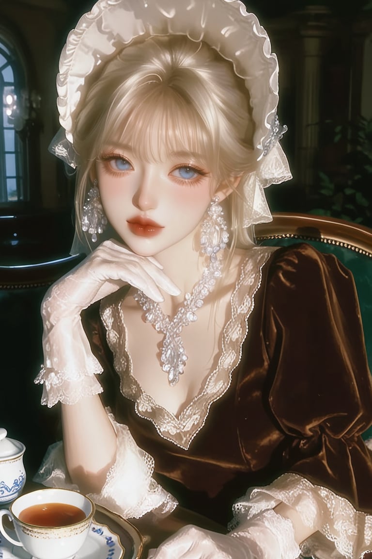 (Highly refined art style) 1female,  solo,  semi realistic young woman by Aily on Tensor.Art