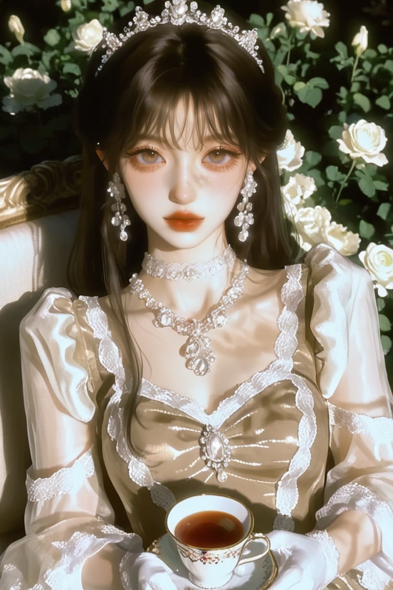 (Highly refined art style) 1female,  solo,  semi realistic young woman by Aily on Tensor.Art
