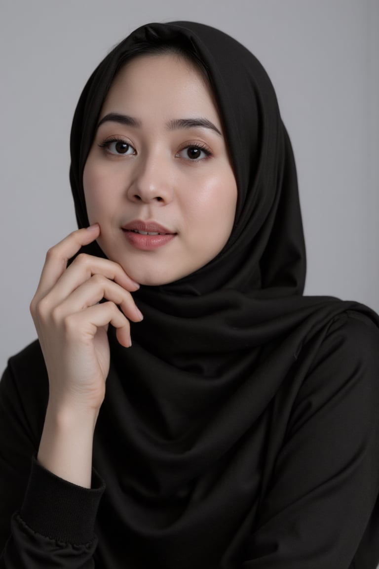 hijabi woman . 4K ultra-realistic,  "focus_and_technical_quality": { "focus_quality": "Sharp focus on subject",  "face_sha...