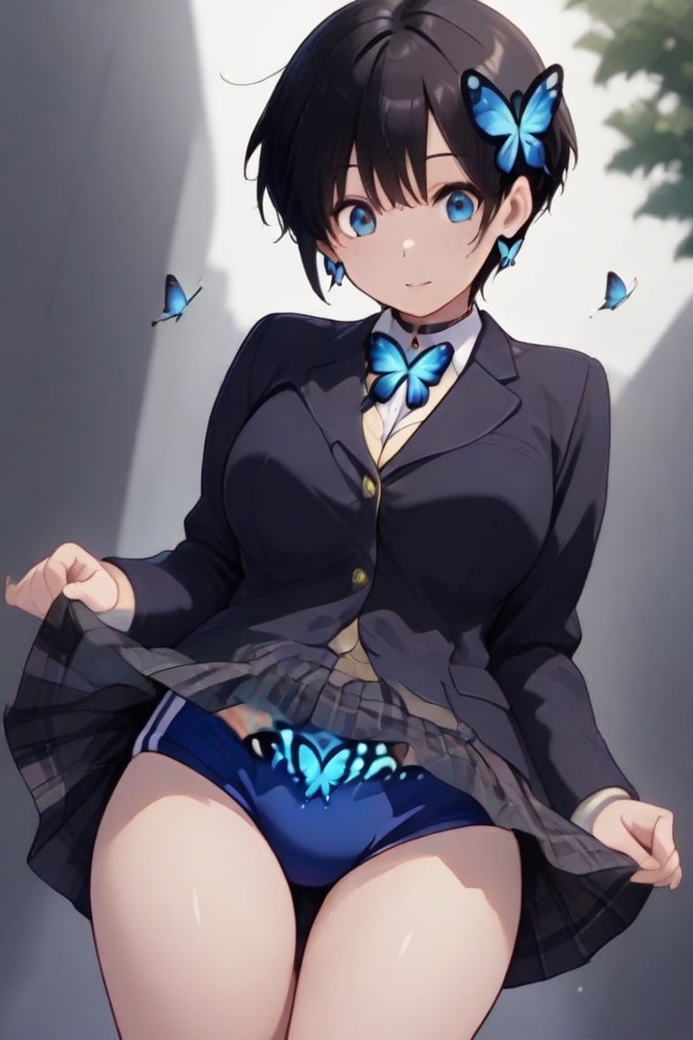Lifted up & BURUMA,  Beautiful breasts,  full breasts by らび@kiyoka_succubus on Tensor.Art