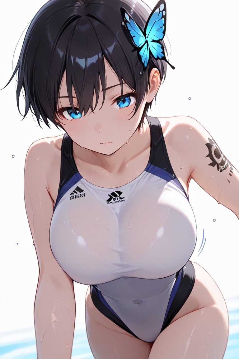 competitive swimwear,  ,  masterpiece by らび@kiyoka_succubus on Tensor.Art