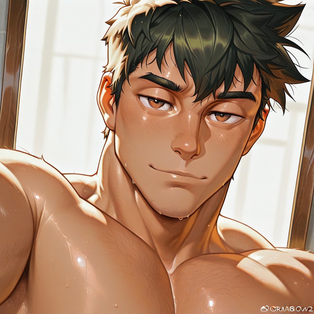 1boy,  masterpiece,  hunk by MANATO on Tensor.Art
