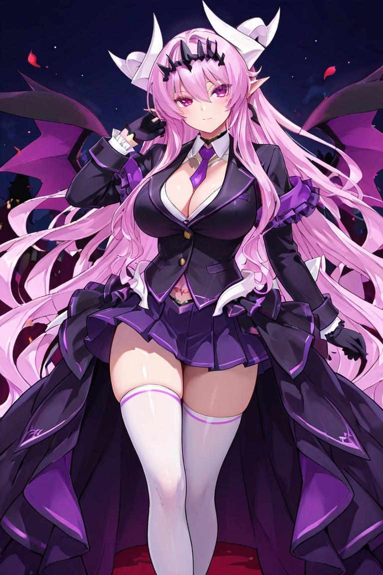 l,  Blazer girls' uniform,  Skirt tattoos(( by らび@kiyoka_succubus on Tensor.Art