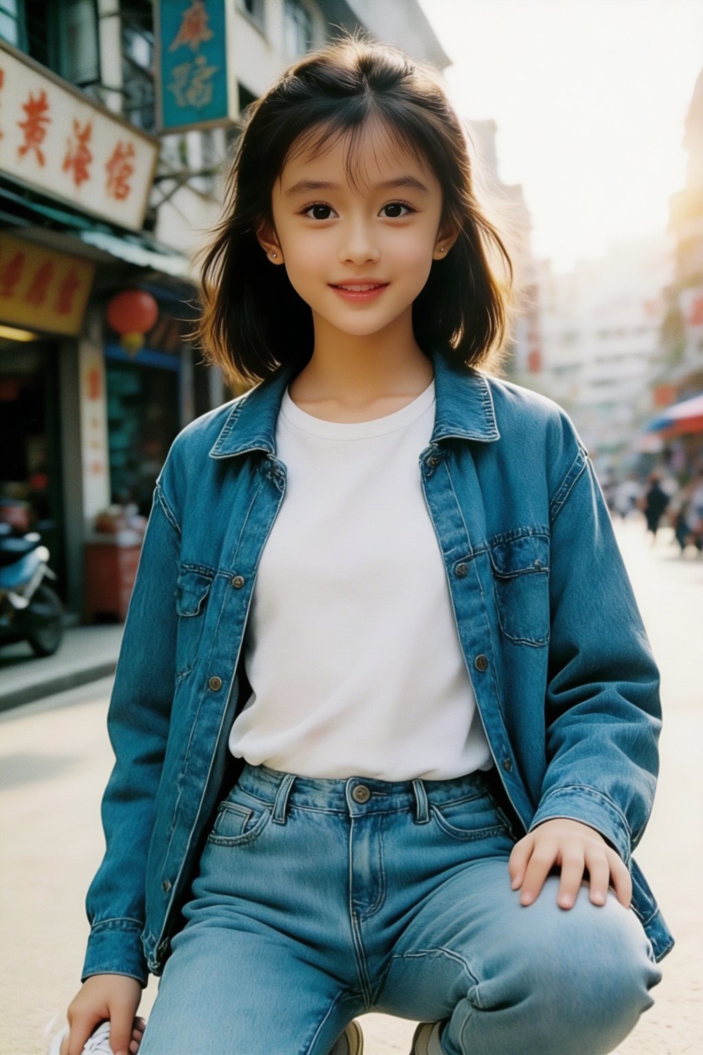 1little girl,  film,  Medium shot by 浅夏 on Tensor.Art