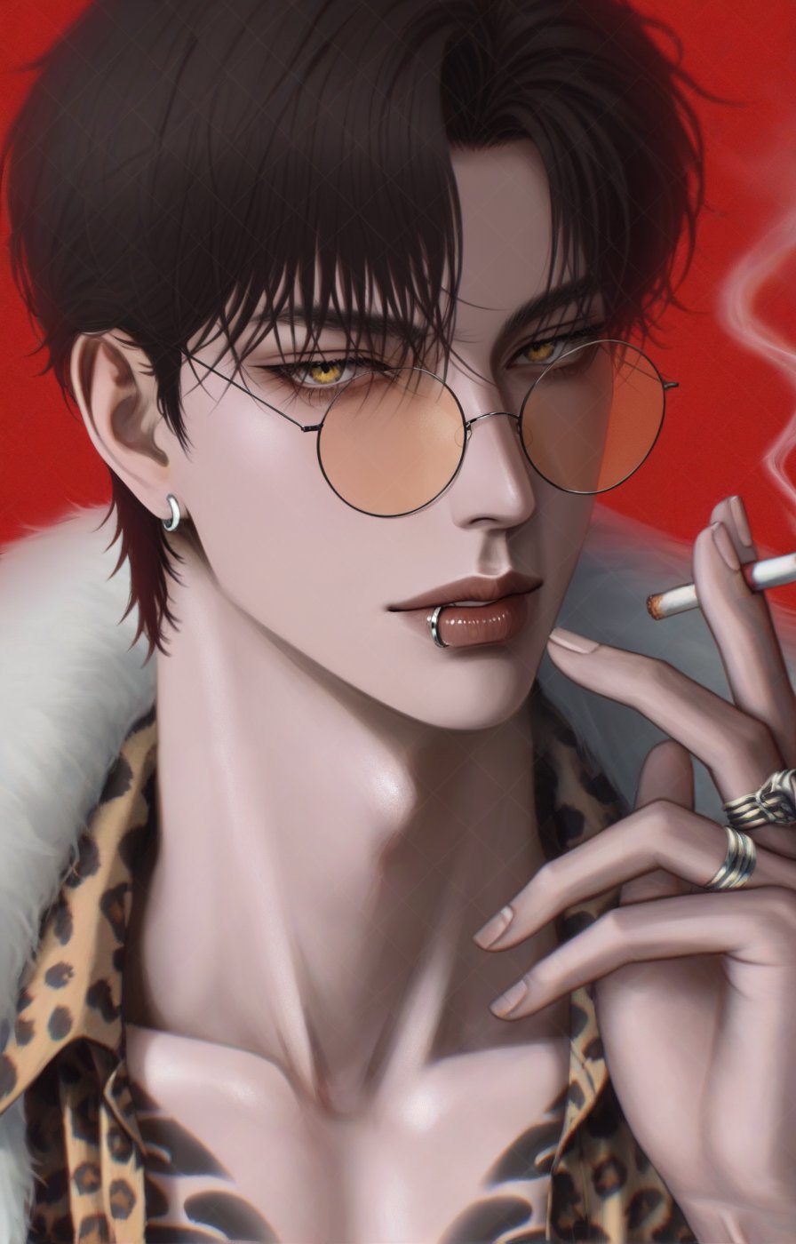 young adult man,  tall slim build,  sharp angular facial features by 𓆩 𝓩𝖊𝖗𝖊𝖙𝖍𝖟 𓆪 on Tensor.Art