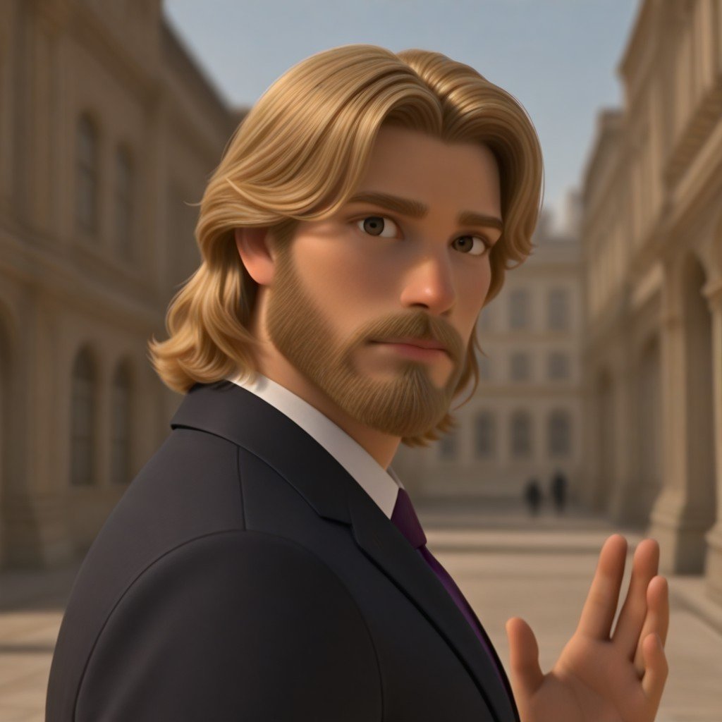 medium hair,  full beard,  1boy by mycore on Tensor.Art