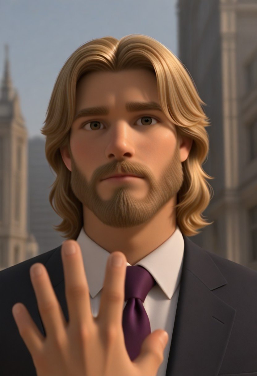 medium hair,  full beard,  1boy by mycore on Tensor.Art