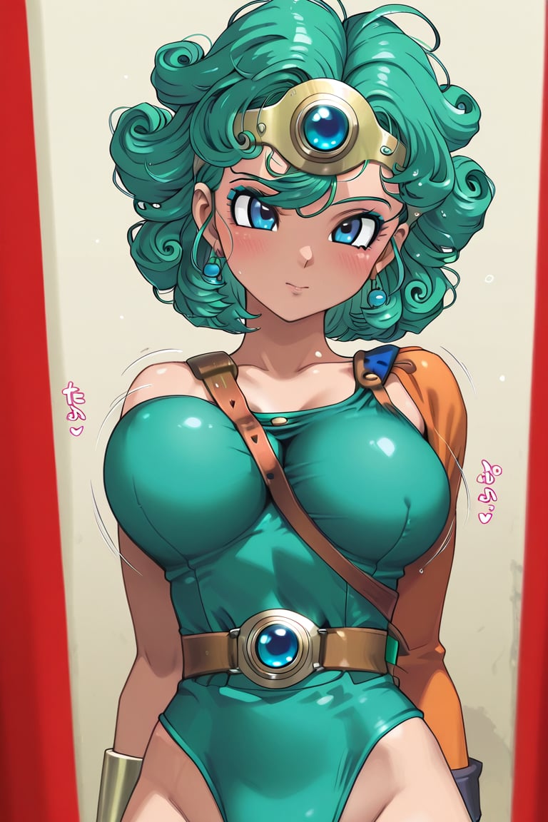 (Green enamel Leotard Knight） (,  dq4_sofia,  heroine (dq4) by らび@kiyoka_succubus on Tensor.Art