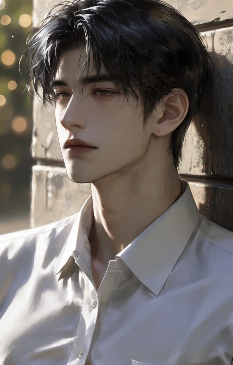 1boy,  close-up,  handsome thai university boy by unciaツ on Tensor.Art