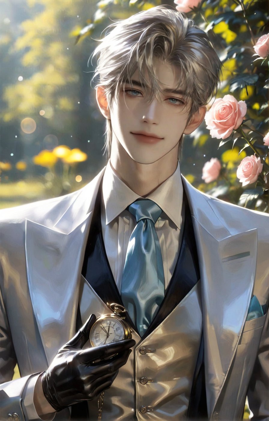 ((solo)),  1boy,  handsome fairytale boy by unciaツ on Tensor.Art