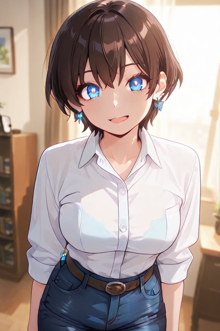 Kiyoshika-kun,  tight pants,  Beautiful eyes by らび@kiyoka_succubus on Tensor.Art