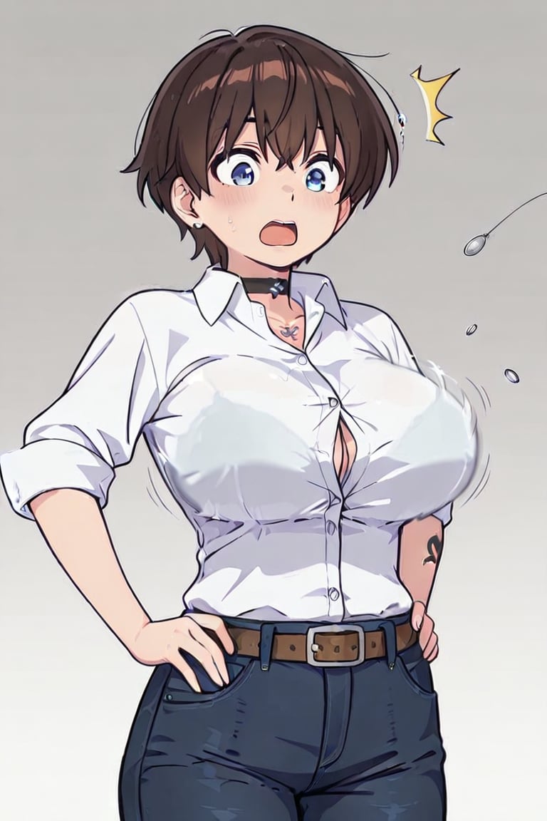 Kiyoshika-kun,  tight pants,  FLYING BUTTON by らび@kiyoka_succubus on Tensor.Art