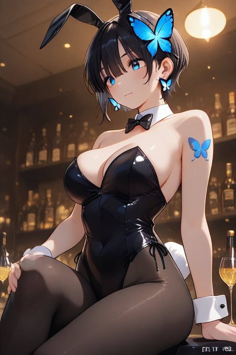 Beautiful bunny girl,  Beautiful breasts,  full breasts by らび@kiyoka_succubus on Tensor.Art