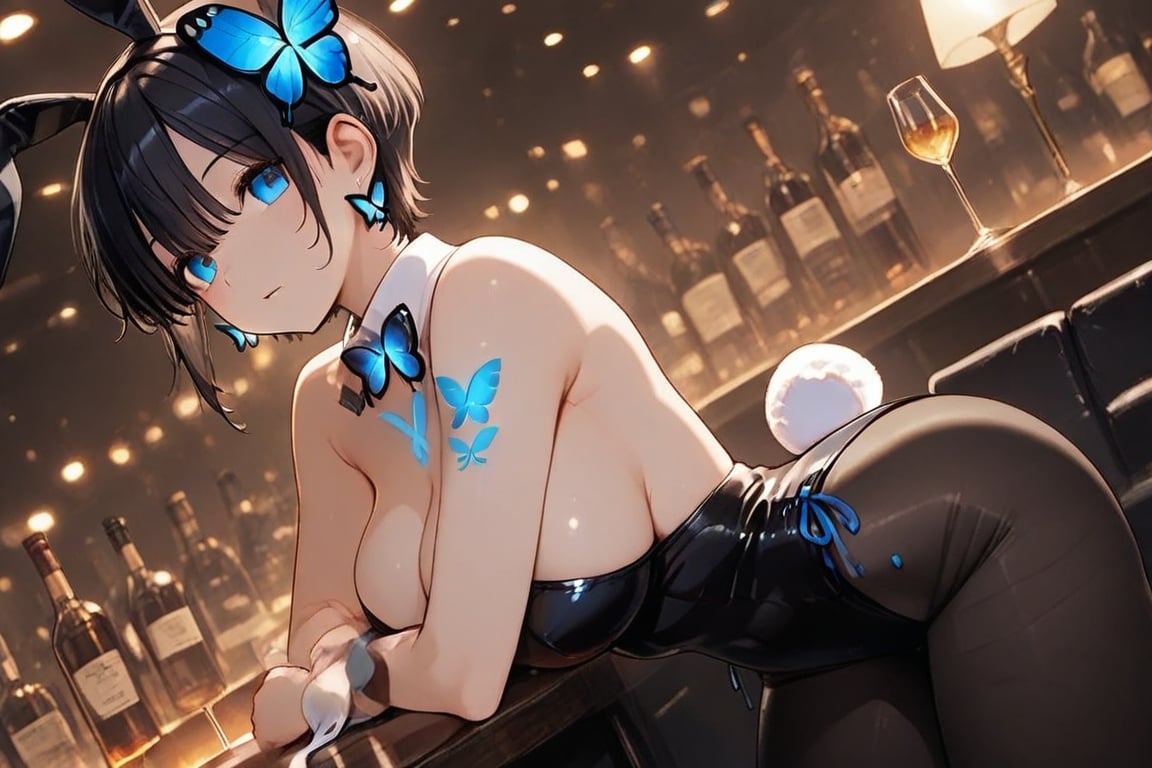 Beautiful bunny girl,  Beautiful breasts,  full breasts by らび@kiyoka_succubus on Tensor.Art
