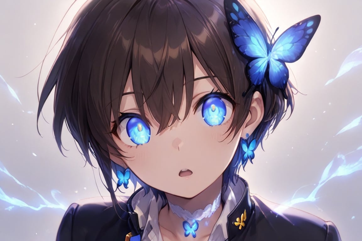Kiyoshika-kun,  androgynous beauty,  Glowing effect by らび@kiyoka_succubus on Tensor.Art