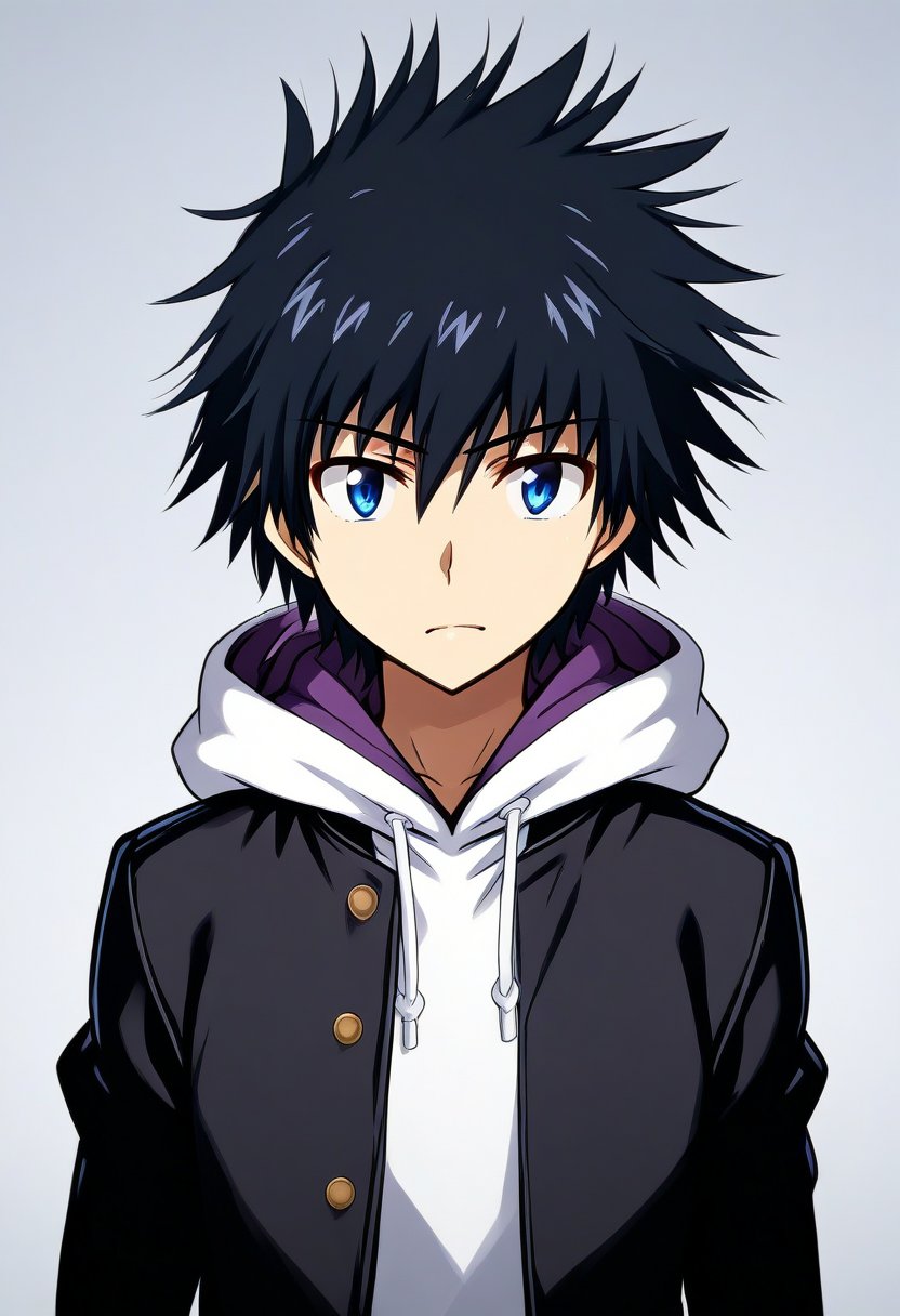 kamijou touma,  light novel style,  1boy by PSYREN fans on Tensor.Art