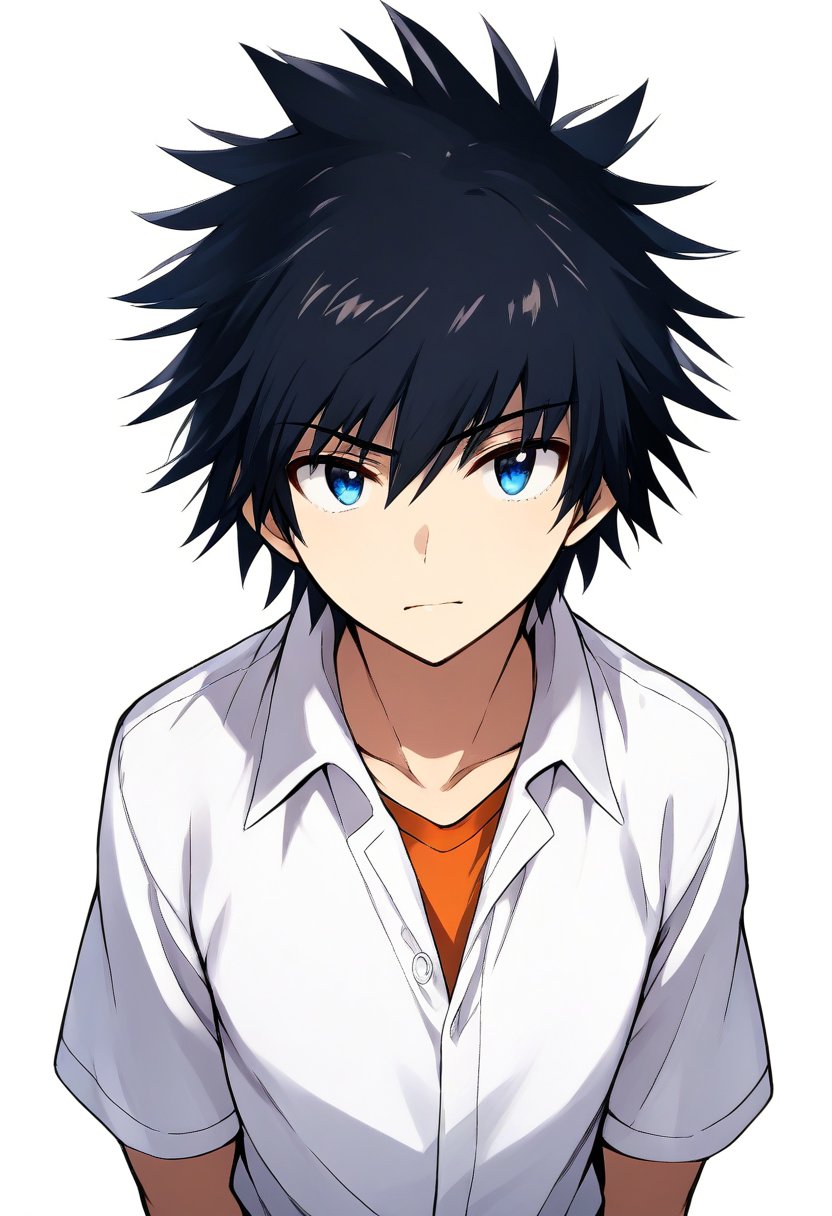 kamijou touma,  1boy,  male focus by PSYREN fans on Tensor.Art