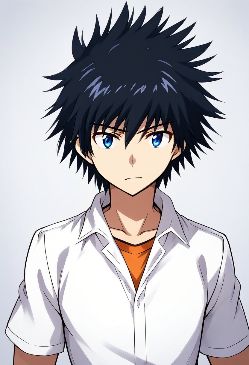 kamijou touma,  light novel style,  1boy by PSYREN fans on Tensor.Art