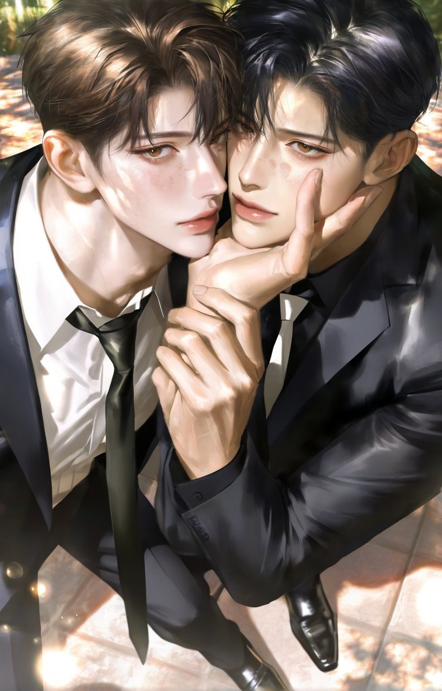 ((2 male characters)),  ((full body)),  high detail by unciaツ on Tensor.Art
