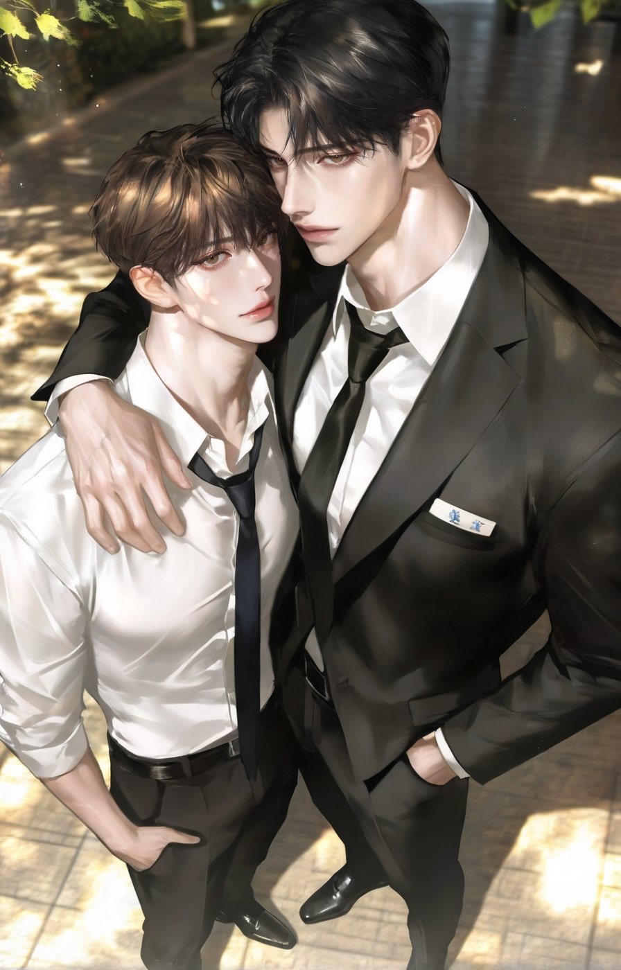 ((2 male characters)),  ((full body)),  high detail by unciaツ on Tensor.Art