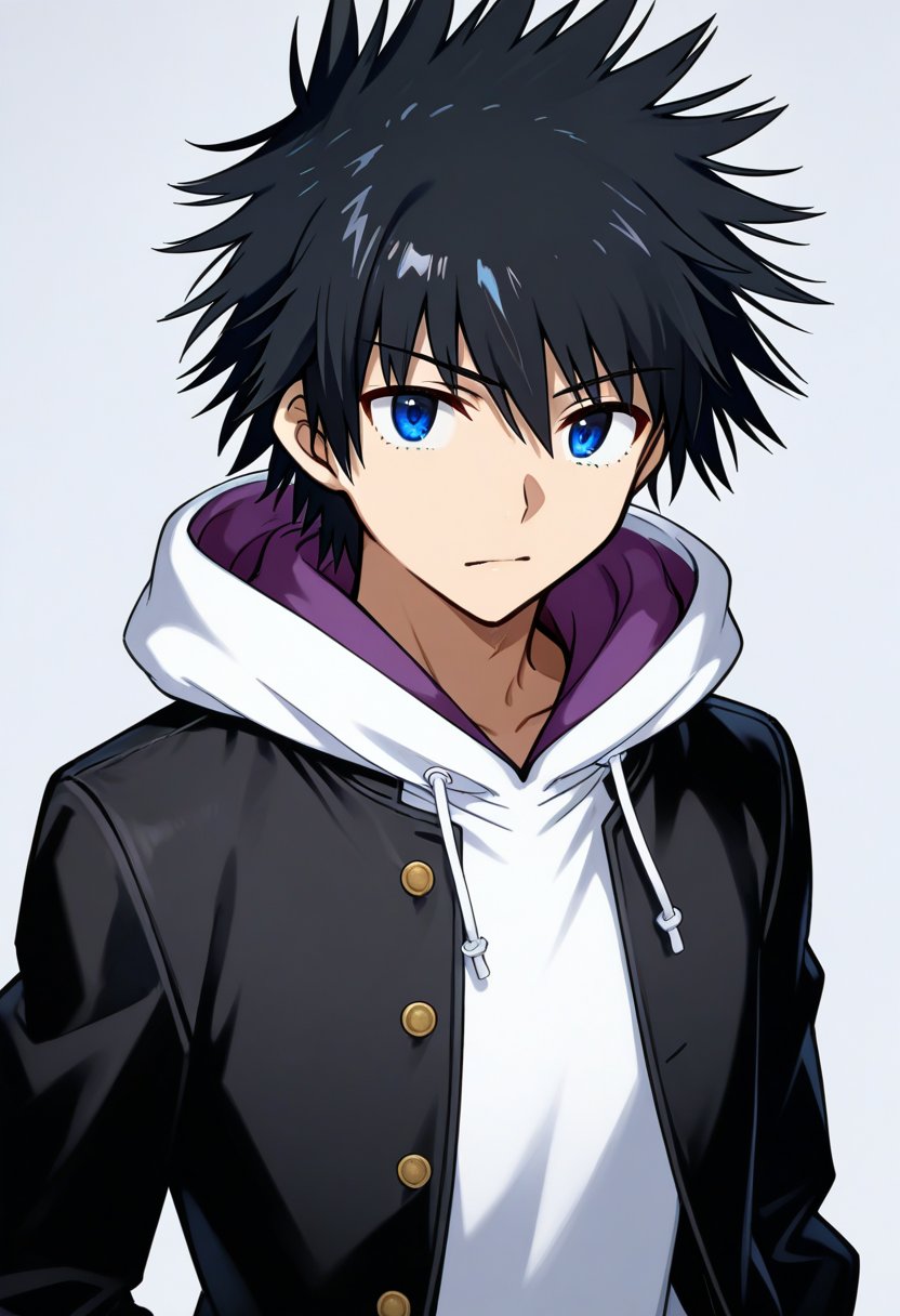 kamijou touma,  light novel style,  1boy by PSYREN fans on Tensor.Art