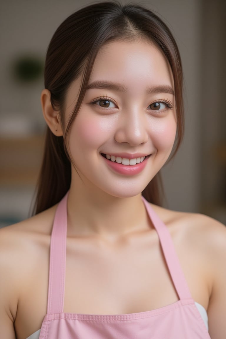 pefect face make up asian thai cute face,  happy smile,  bang hair by MAEN_CG on Tensor.Art