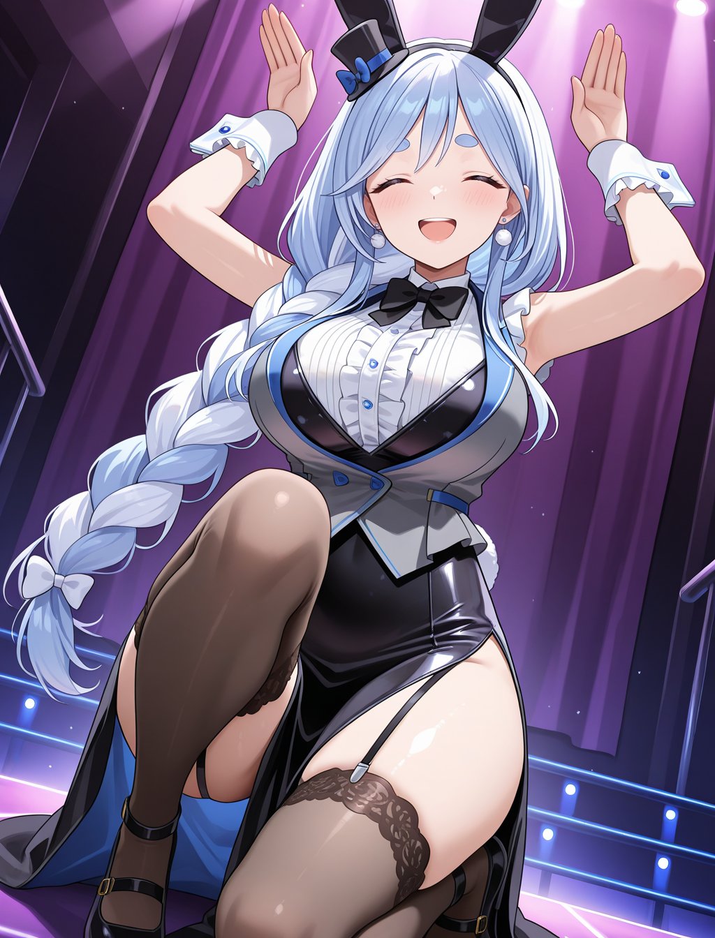PMHL,  long hair,  blue hair by user_864208480699948080 on Tensor.Art