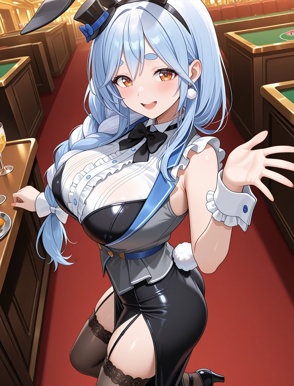 PMHL,  long hair,  blue hair by user_864208480699948080 on Tensor.Art