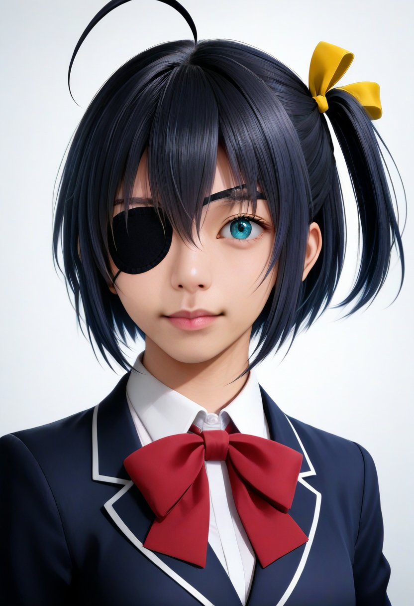 ikemen,  cosplay of takanashi rikka,  takanashi rikka by SF on Tensor.Art