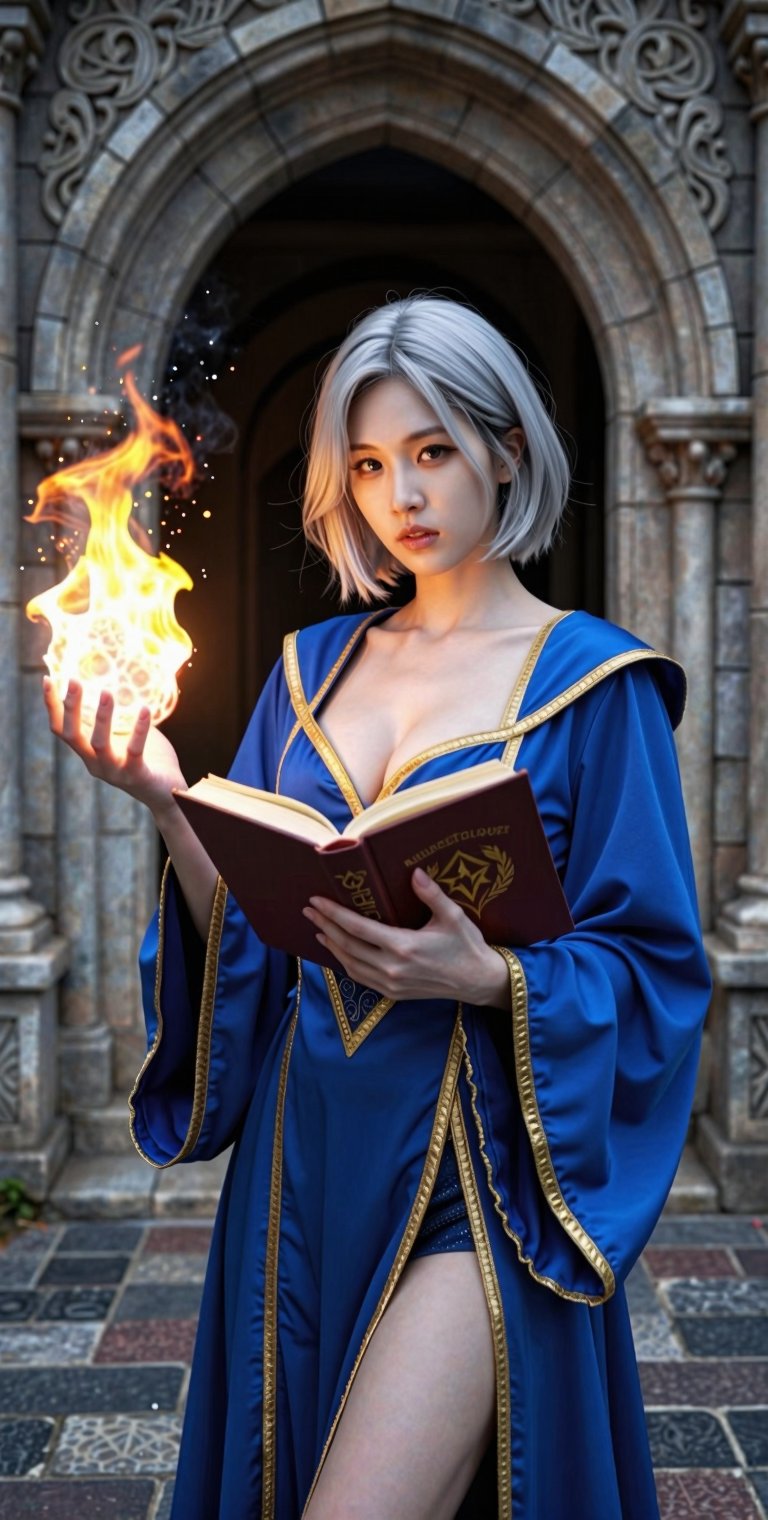 amazing breast,  deep cleavage,  masterpiece by FuLin on Tensor.Art
