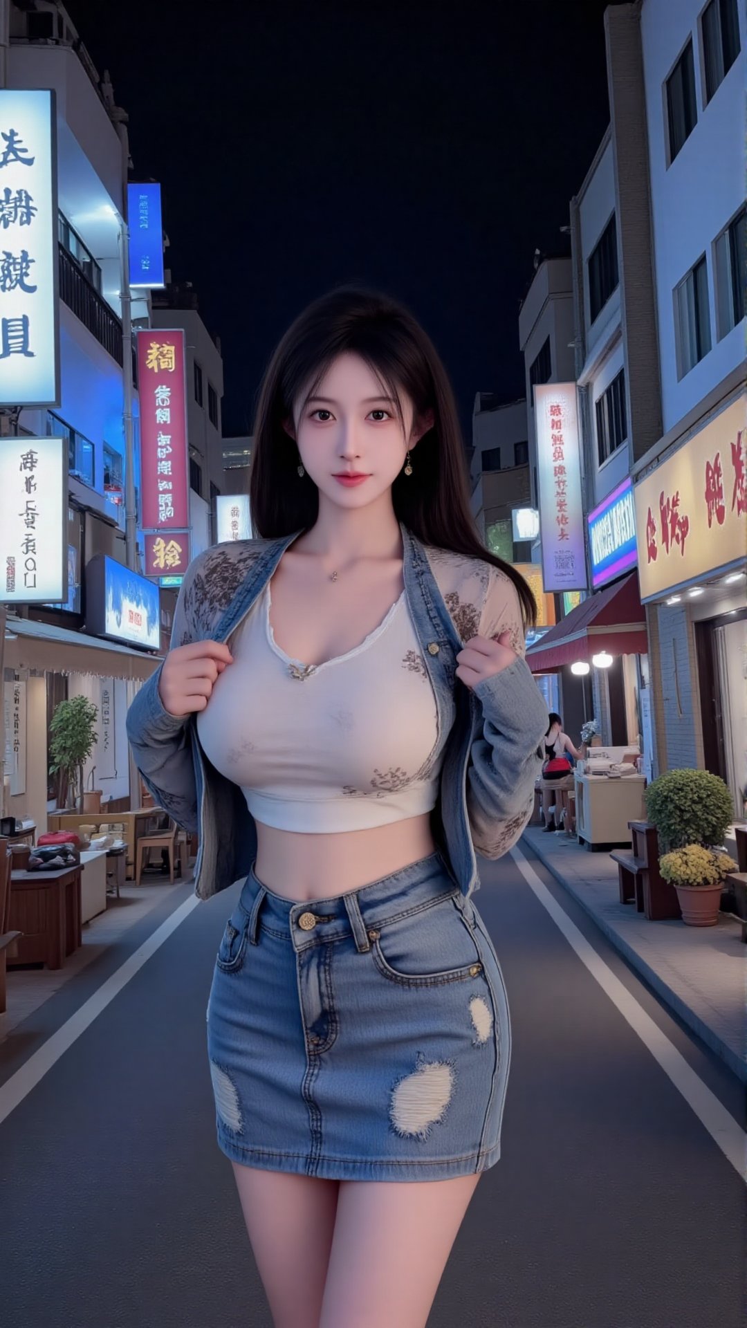 1girl,  solo,  beautiful Asian woman by 天运子 on Tensor.Art