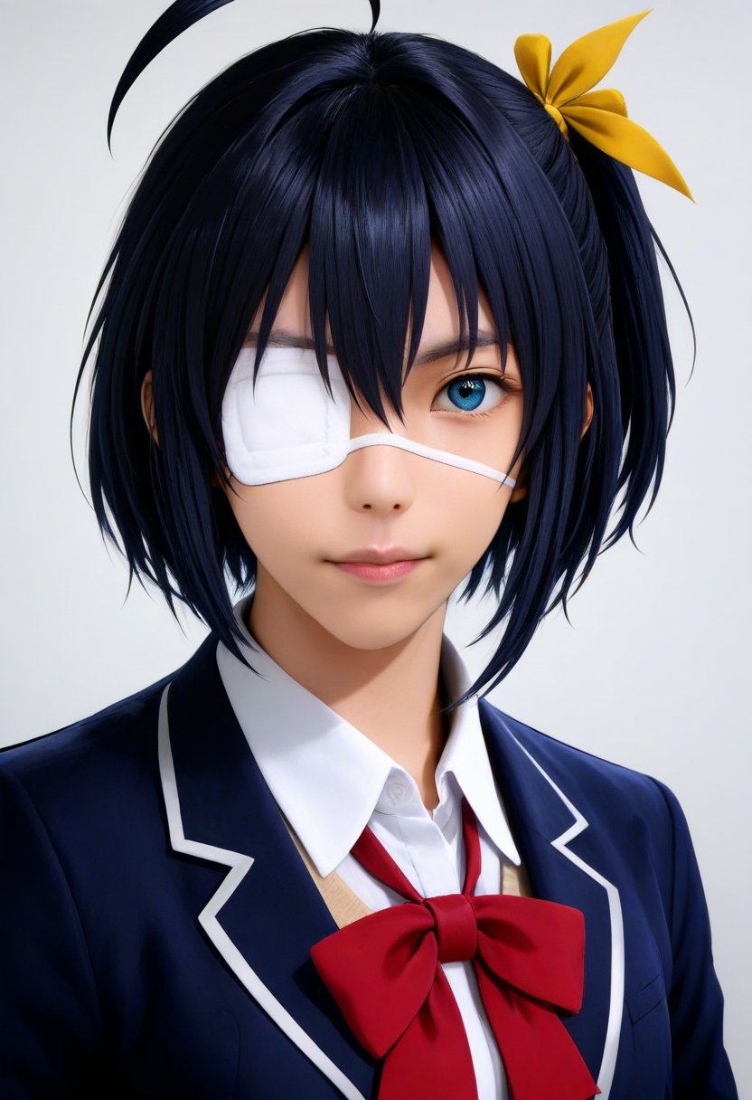 ikemen,  cosplay of takanashi rikka,  takanashi rikka by SF on Tensor.Art