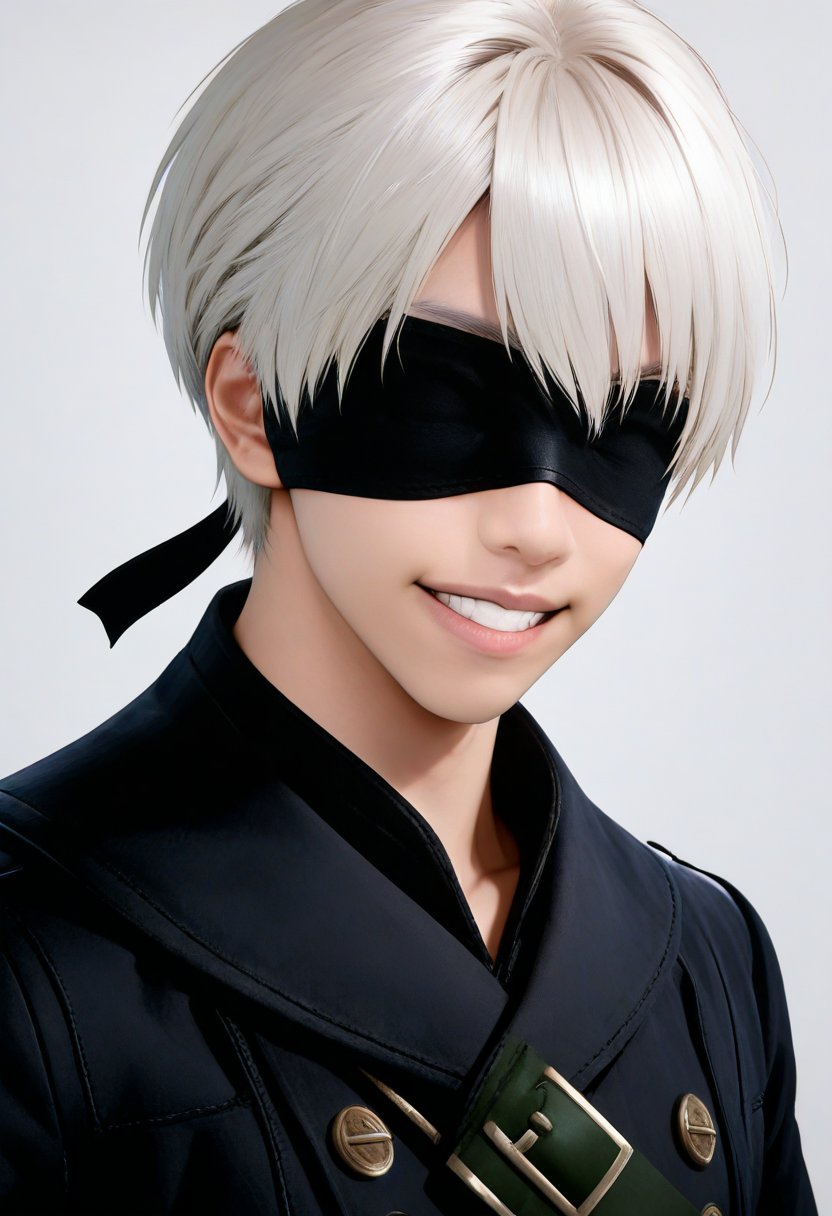 ikemen,  cospaly of 9s \(nier:automata\),  realistic by SF on Tensor.Art