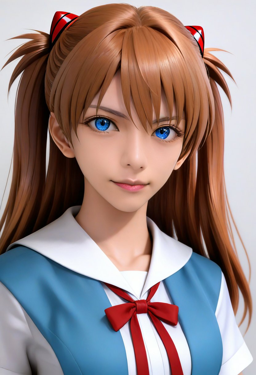 ikemen,  cosplay of souryuu asuka langley,  souryuu asuka langley by SF on Tensor.Art