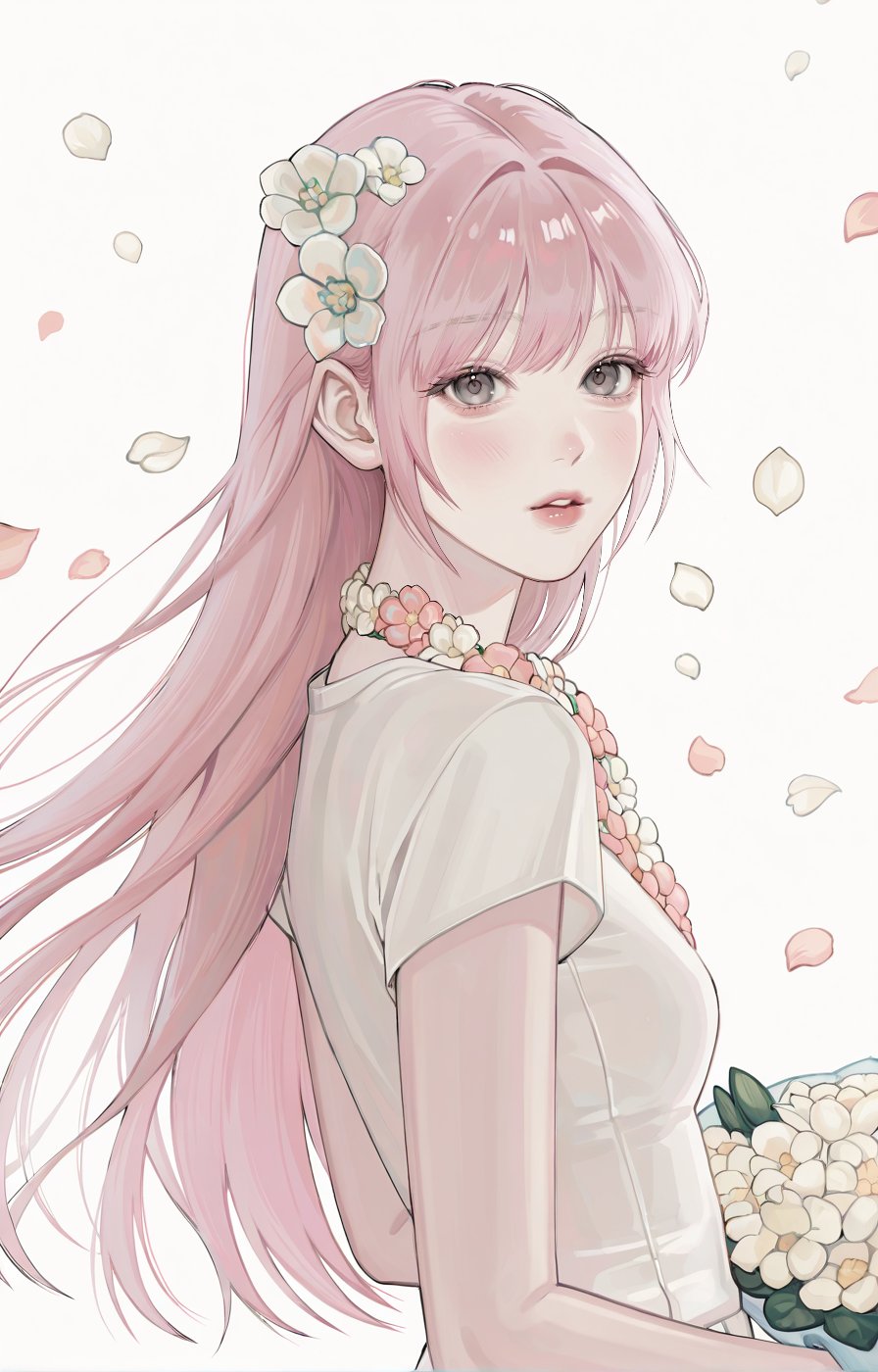 1girl,  beautiful young woman,  long pastel pink hair by 𓆩 𝓩𝖊𝖗𝖊𝖙𝖍𝖟 𓆪 on Tensor.Art