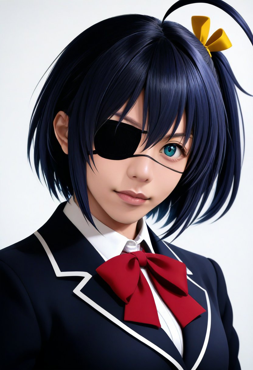 ikemen,  cosplay of takanashi rikka,  takanashi rikka by SF on Tensor.Art