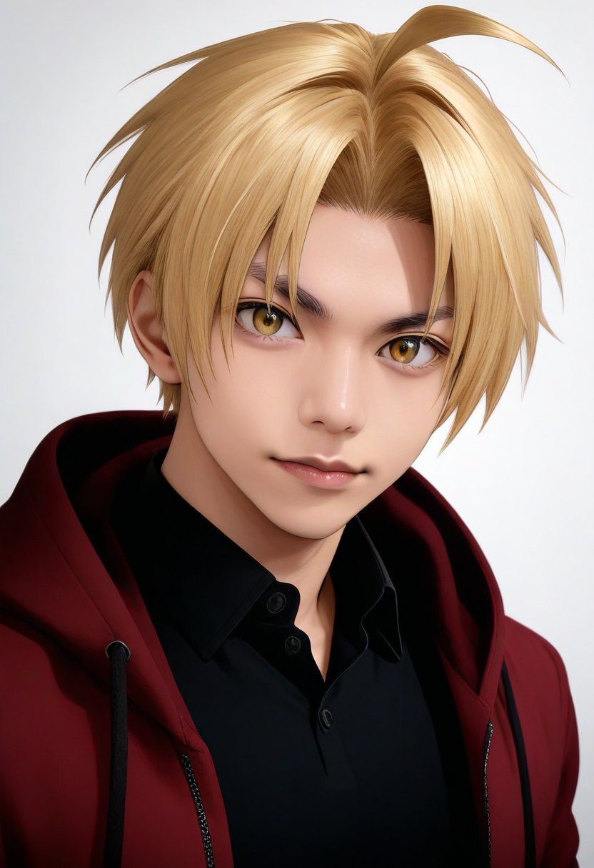 ikemen,  cosplay of edward elric,  realistic by SF on Tensor.Art