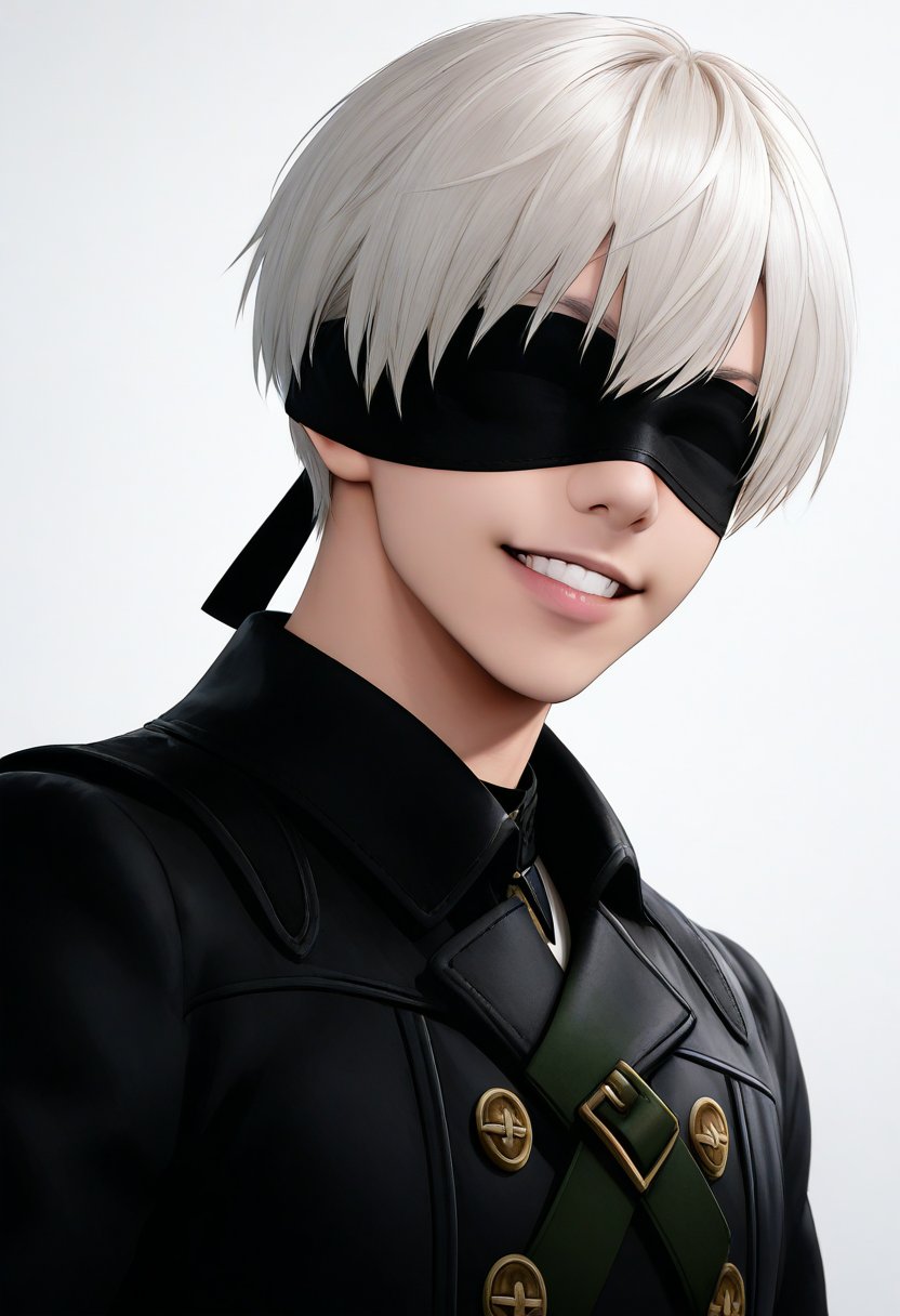 ikemen,  cospaly of 9s \(nier:automata\),  realistic by SF on Tensor.Art