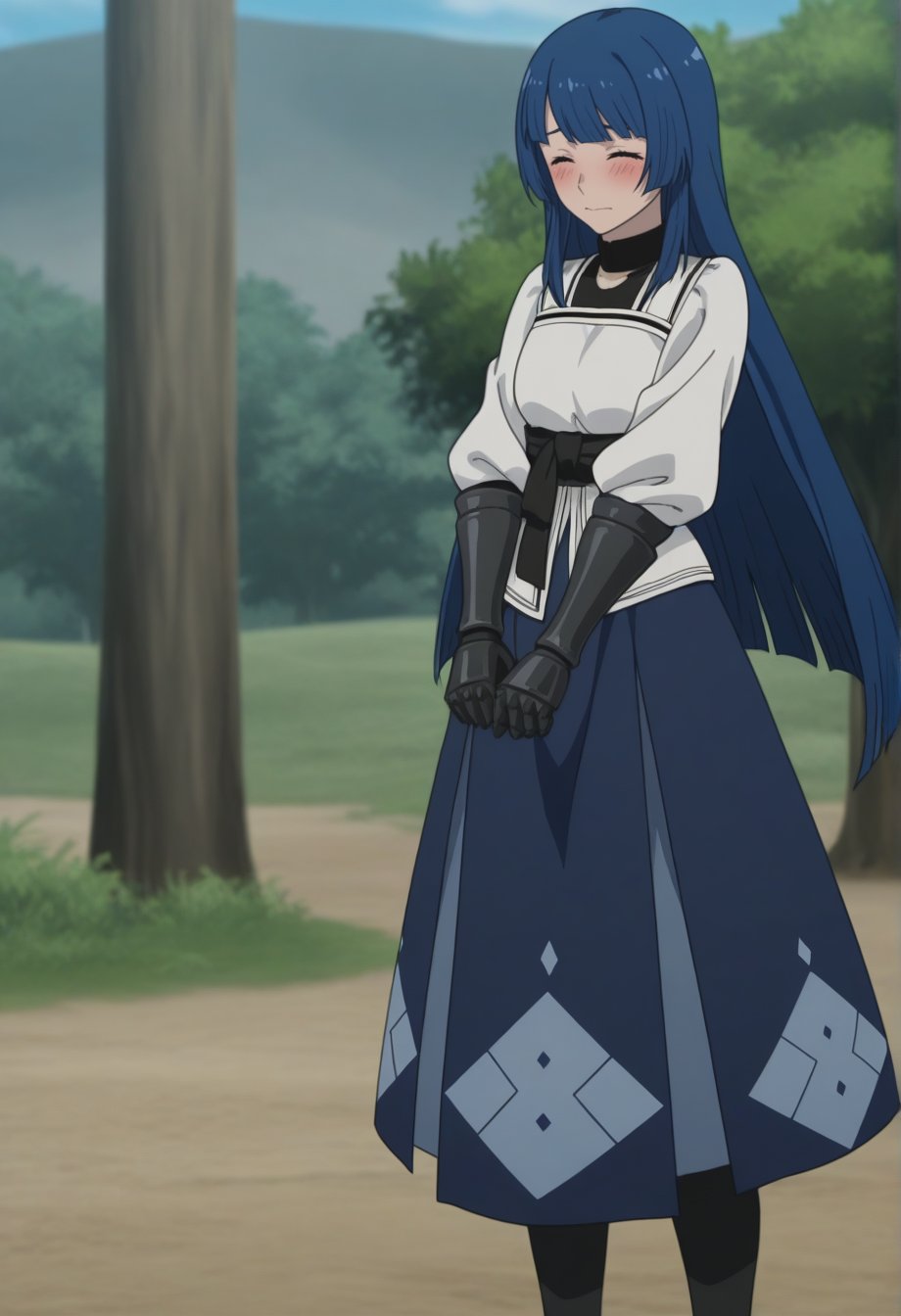 isoltecmt,  1girl,  blue hair by cs12345 on Tensor.Art