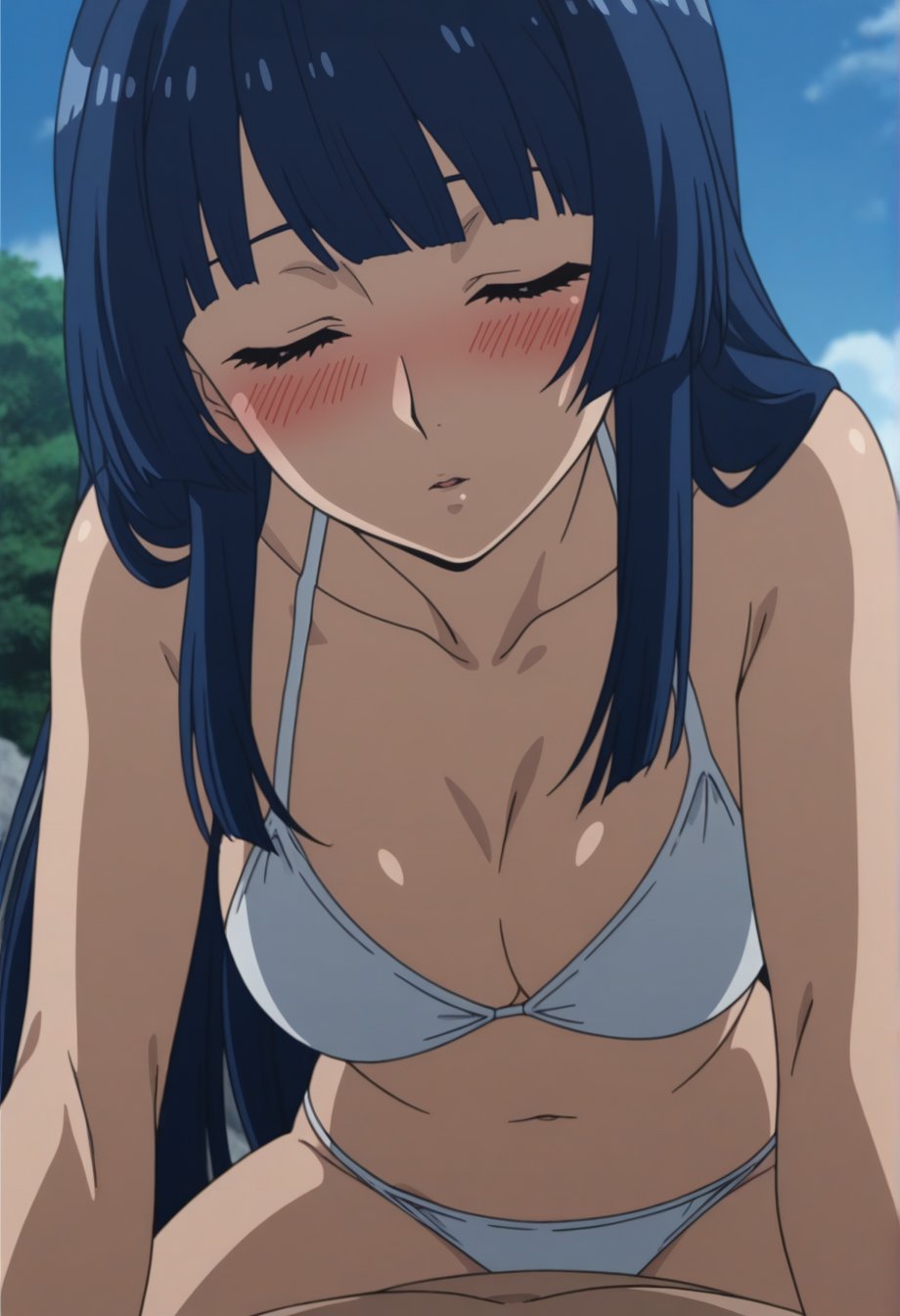 isoltecmt,  1girl,  blue hair by cs12345 on Tensor.Art