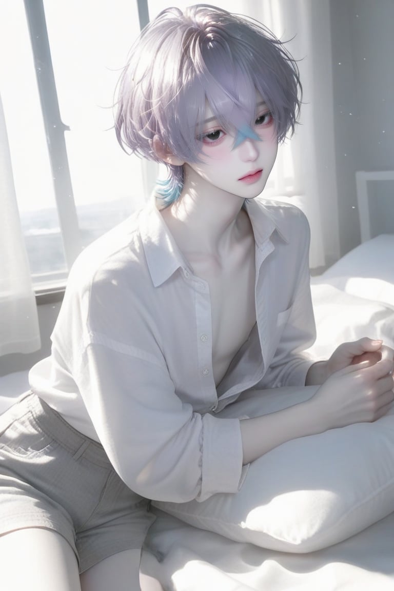 (1boy),  black eyes,  solo by unciaツ on Tensor.Art