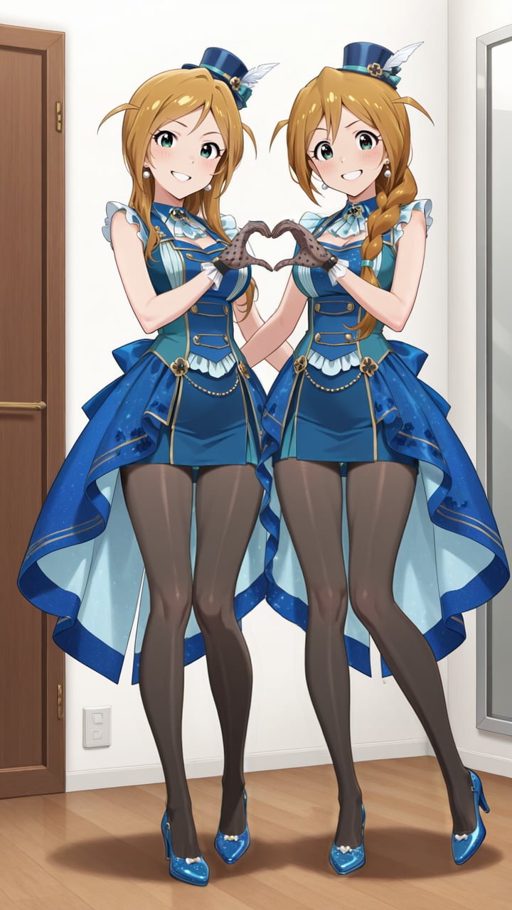 lazypos,  2girl,  baba konomi by konomi_p on Tensor.Art