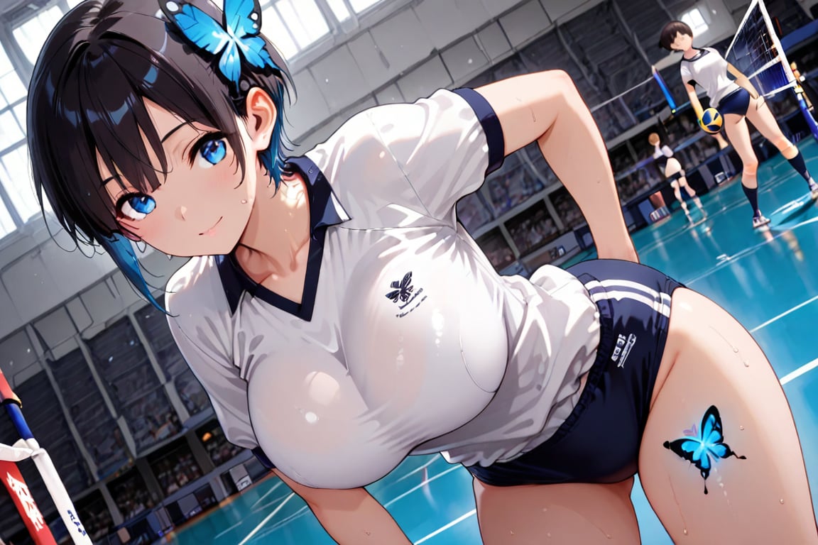 Volleyball BURUMA,  beautiful BURUMA,  masterpiece by らび@kiyoka_succubus on Tensor.Art