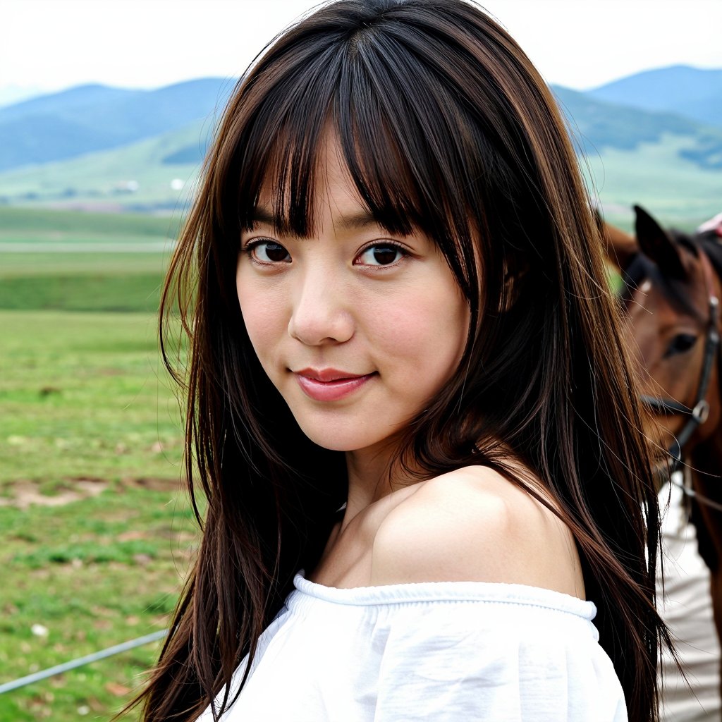 close-up,  20-year-old Chinese woman,  beautiful face by LocalGhost on Tensor.Art
