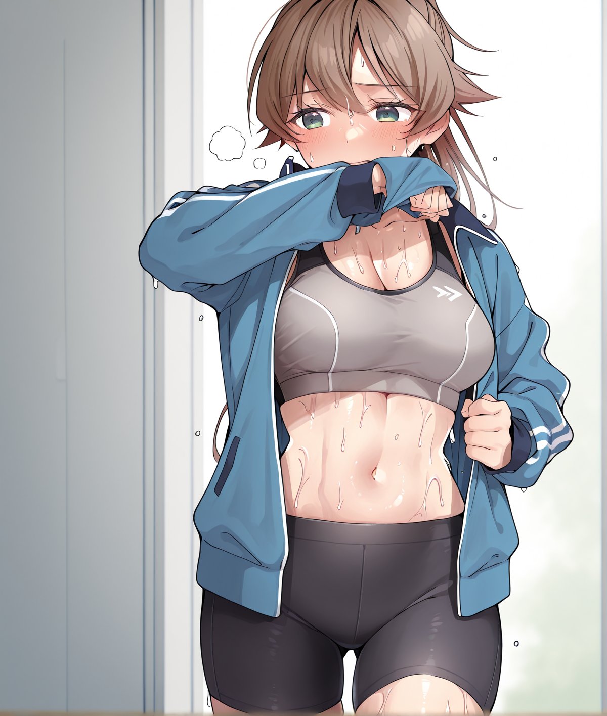 NOMU_Style,  1girl,  track jacket by HaZE on Tensor.Art