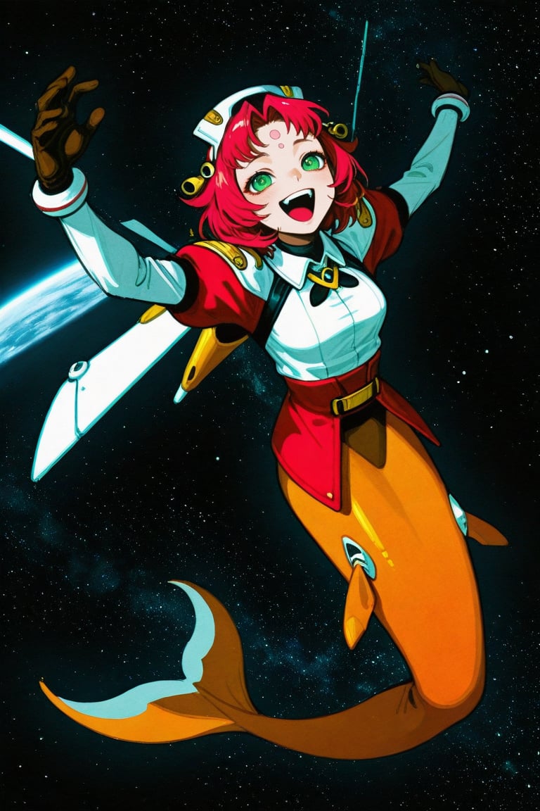 chao_lihua,  red hair,  open mouth by だれとく紳士 on Tensor.Art