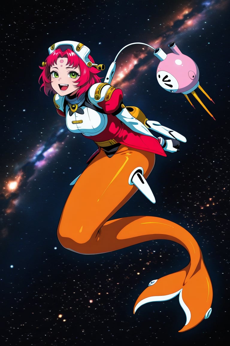chao_lihua,  red hair,  open mouth by だれとく紳士 on Tensor.Art