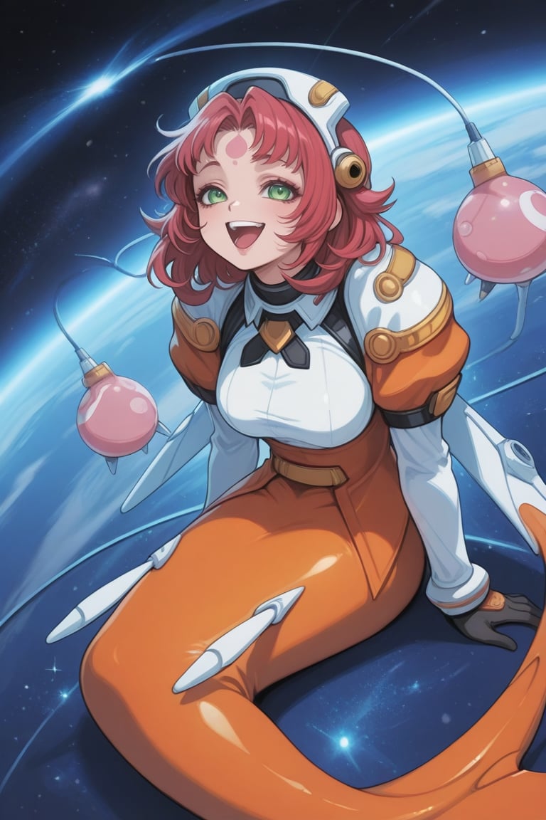 chao_lihua,  red hair,  open mouth by だれとく紳士 on Tensor.Art