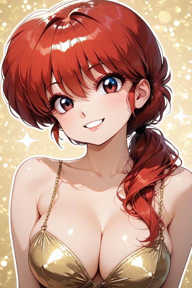 Ranma-chan,  Beautiful eyes,  sparkling by らび@kiyoka_succubus on Tensor.Art